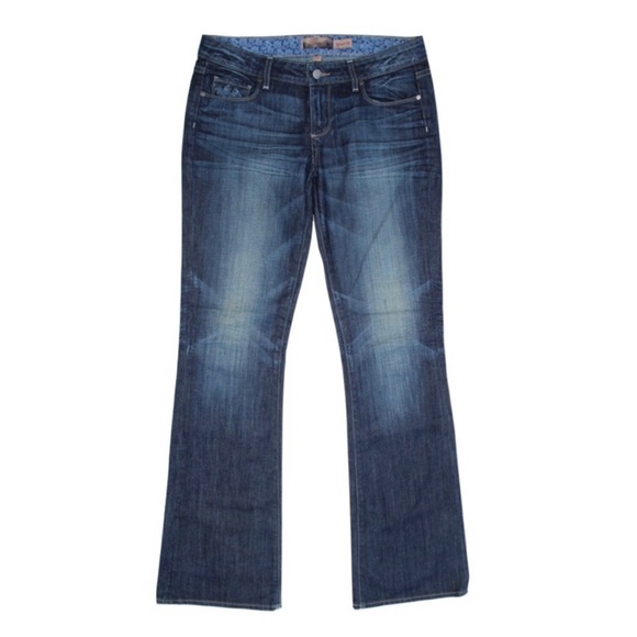 Anthropologie Paige Women's SZ 29 Hollywood Hills Bootcut Embroidered Jeans - Picture 4 of 14